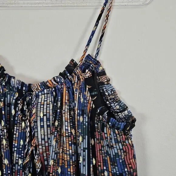 Forever 21 Multicolor Sleeveless Mini Shift Women's Dress Medium NWT - Picture 6 of 11